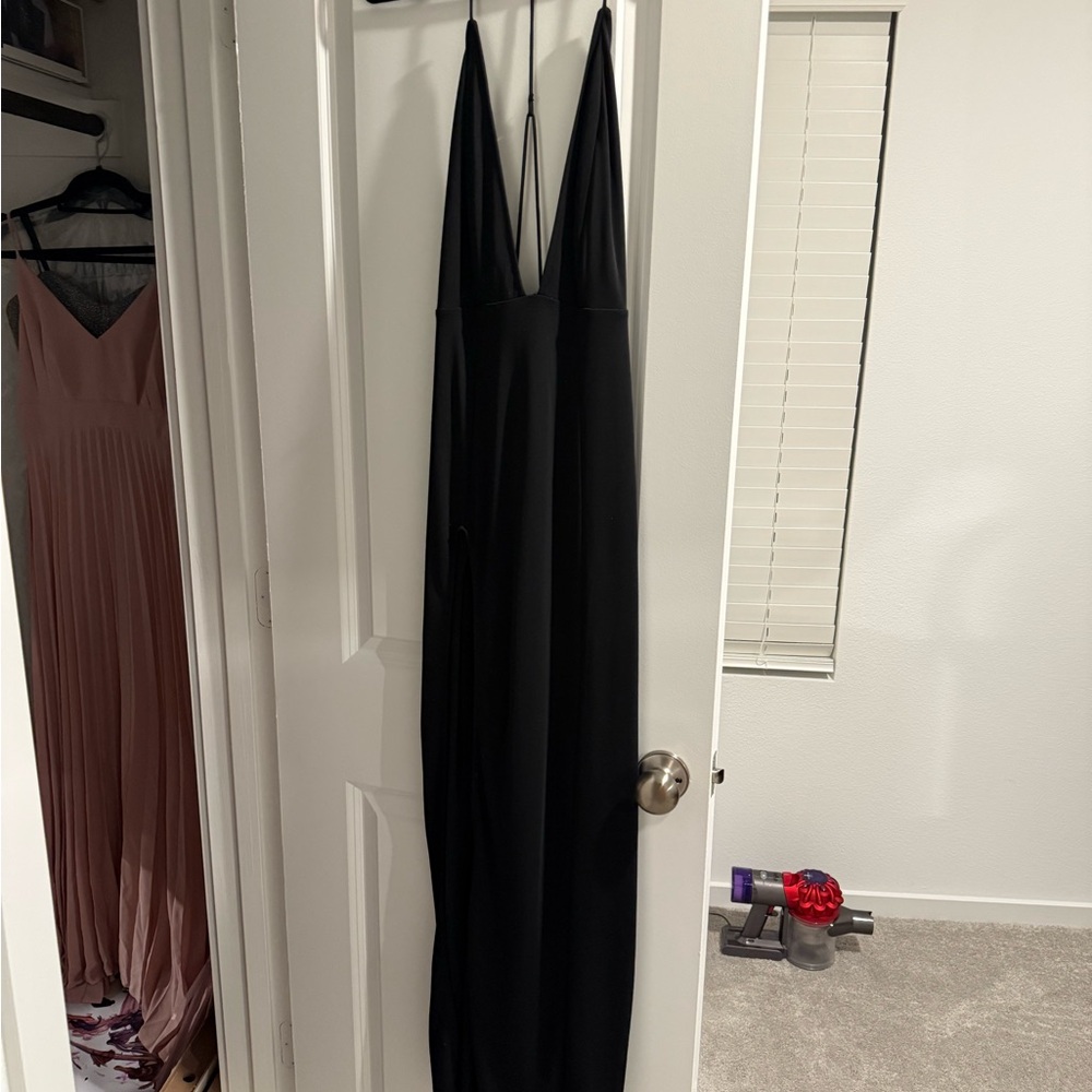 Forever 21 Black Backless Dress